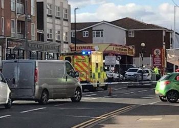 airlifted to hospital