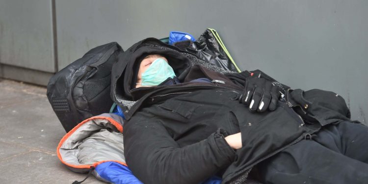 London tough sleepers