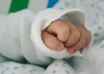 Newborn baby tests positive