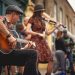 Busking in London