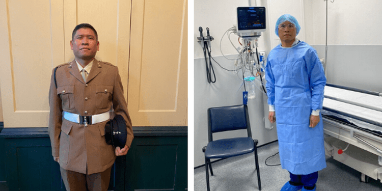 London coronavirus: The incredible soldier working on the frontline at Croydon University Hospital