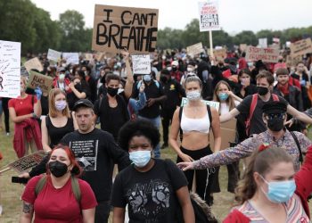 London Black Lives Matter protesters gather in Hyde Park in wake of George Floyd death – as it happened
