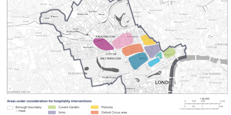 How London could look under new European-style plans to shut down streets so Brits can drink outside