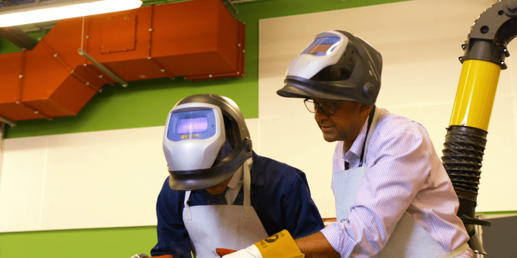 London coronavirus: The London school where tomorrow’s engineers have been making life-saving face masks