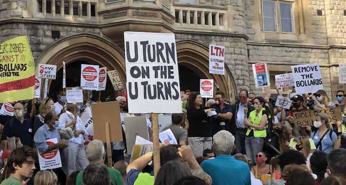 From Ealing to Lambeth, protests continue against London Low Traffic Neighbourhoods