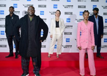 Mangrove stars socially distance at opening night of London Film Festival