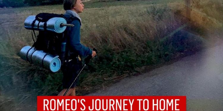 Good News: Boy walks from Sicily to London to hug his grandma; also raises funds for kids