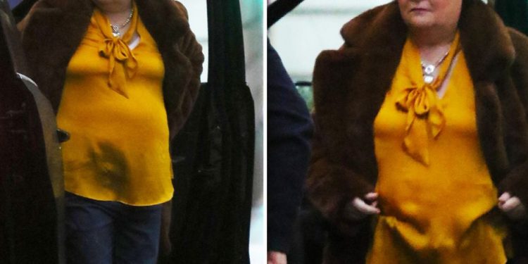 Stylish SuBo in London for BGT Christmas Special… which was cancelled