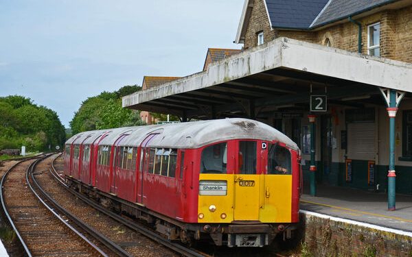 London’s Retired Tube Trains Live on an Island