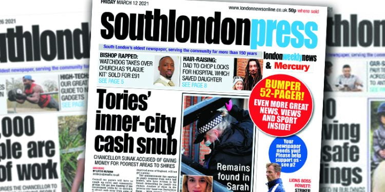 Your latest 52-page South London Press – out tomorrow! – South London News