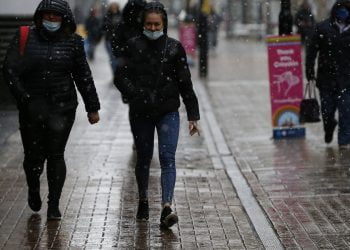 London weather live: April 12 updates as snow falls over capital as pubs and shops reopen