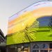 New video artwork by David Hockney displayed in central London