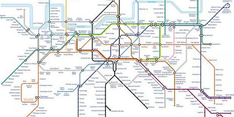 London Underground: Map shows how far Tube would go if South London had as many stations as North