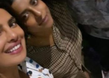 Priyanka Chopra wanders around London in a slithering polka dot dress; Check out the PICS