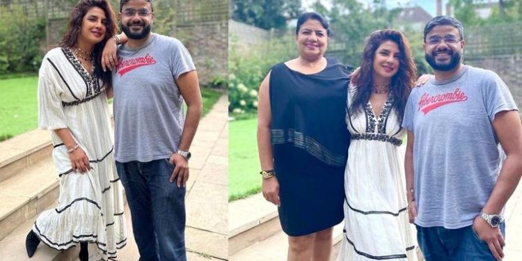 Priyanka Chopra reunites with brother on Rakhi after 5 years, shares pics from London