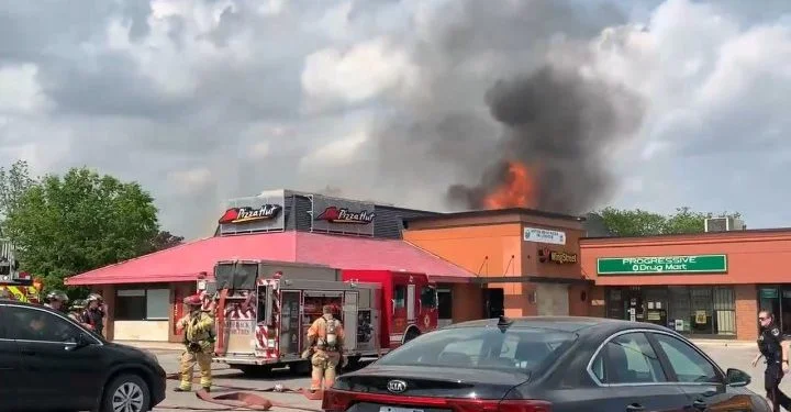 Damage from northeast London, Ont. Pizza Hut blaze estimated at over $1M: fire officials – London