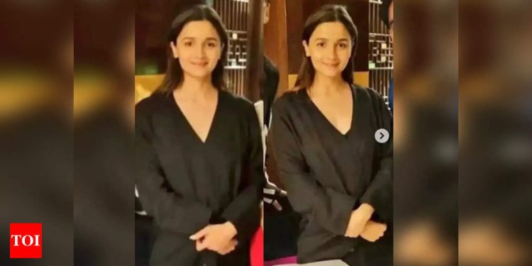 New photos of mommy-to-be Alia Bhatt from London surface online as she spends time with friends and family | Hindi Movie News