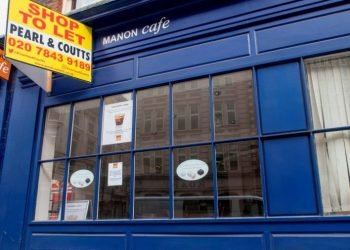 City of London has lost 14% of its restaurants since 2020