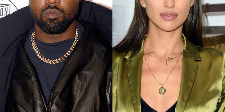 See Kanye West and Ex Irina Shayk Reunite at London Fashion Week Event