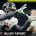 Updating status of Drake London as Saints practice prep ramps up