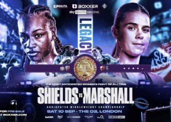 Shields vs Marshall results from O2 Arena in London