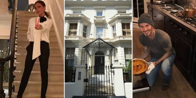 Victoria & David Beckham’s London mansion is 1000x average UK salary – tour