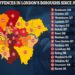 Met Police respond to 13,405 knife crimes in Lawless London in 12 months: How safe is your suburb?