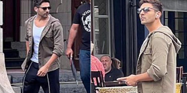 Chandu Champion: Kartik Aaryan spotted donning new look on sets of Kabir Khan directorial in London; PHOTOS
