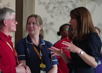 Queen Camilla visits staff and patients at Royal London Hospital | Entertainment News