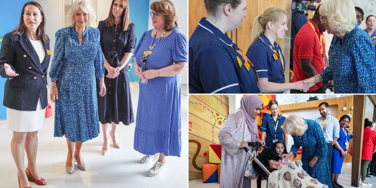 Queen thanks medical staff for ‘wonderful work’ as she visits London hospital on International Nurses Day
