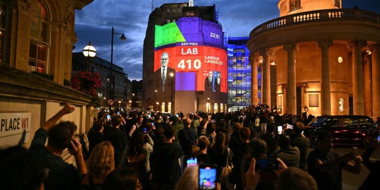 Watching the U.K. Election Unfold From a London Pub